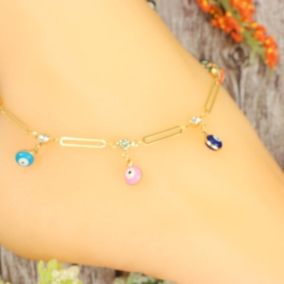 Dainty Anklet for Women – Elegant Everyday Jewelry & Perfect Gift | MLCRC1532 - Picture 8 of 10